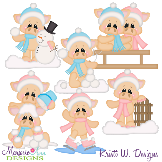 Winter Adventure SVG Cutting Files + Clipart - Click Image to Close